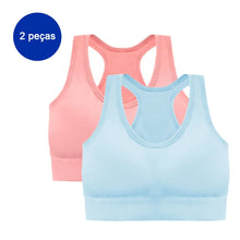 Load image into Gallery viewer, 2 Pieces Women's Gym Tops, Women's Tops, Women's Bra, Sexy Bras, Sports Bras, Academy, Women's Sutians
