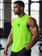 Load image into Gallery viewer, Gym Bodybuilding Workout Muscle Tank Top Summer Cool Quick-Dry Breathable Sleeveless T-Shirts Men Fitness Running Sport Singlets
