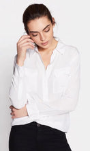 Load image into Gallery viewer, Women Real Silk Shirts Classic Double Pockets Solid Color Casual Fashion Long Sleeve Thin Shirt Blouses Tees
