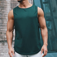 Load image into Gallery viewer, Men's Clothing Bodybuilding Gym T-shirts for Men Basketball Man Sleeveless Shirt T-shirt Vest Summer Clothes Tops Tees
