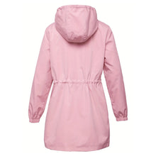 Load image into Gallery viewer, Women Trench Coat New Spring Autumn Jacket Casual Long Sleeve Hooded Mid Long Windbreaker Female Overcoat High-Quality Coats
