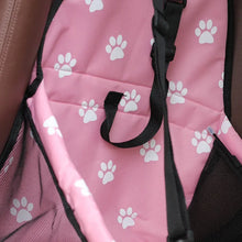 Load image into Gallery viewer, Pet Dog Car Carrier Seat Bag Waterproof Basket Folding Hammock Pet Carriers Bag For Small Cat Dogs Safety Travelling Mesh
