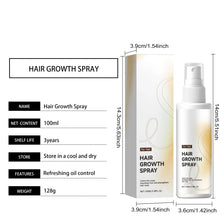 Load image into Gallery viewer, Hair Growth Spray Nourish Moisturize Scalp Plump Strengthen Follicles Reduce Hair Loss Breakage Sagging Smooth Out Frizz Essence
