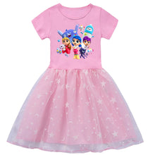 Load image into Gallery viewer, Rainbow Princess Cute Girls Dress
