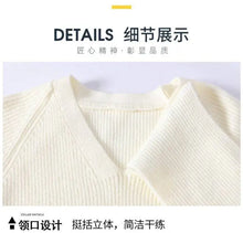 Load image into Gallery viewer, Fashion Men's Solid Color Sweaters Autumn Winter Casual Knitted Pullovers Youth High Streetwear Classic Top Sweatshirts Clothing
