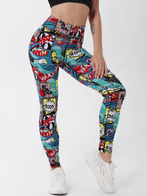 Load image into Gallery viewer, High Waist Leggings Push Up Game BOOM Cartoon Print Leggins Sport Women Running Gym Pants Energy Leggings Girl Leggins

