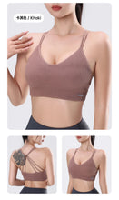Load image into Gallery viewer, Women's Sports Bra Shock-proof Push-up Beautiful Back Cross Fitness Vest Top Gym Clothing Yoga Vest Running Sexy Fitness Bra
