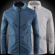 Load image into Gallery viewer, 2025 Men's Sportswear Spring Summer Tracksuit 2 Piece Sets Sports Suit Sun Jacket+Pant Running Set Male Gym Exercise Clothing
