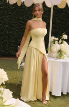 Load image into Gallery viewer, Backless High Split Summer Dress
