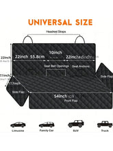 Load image into Gallery viewer, Dog Car Seat Cover Pet Travel Carrier Mattress Waterproof Dog Car Seat Protector With Middle Seat Armrest For Dogs
