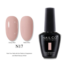 Load image into Gallery viewer, NAILCO 2025 Hot 15ML Gel Nail Polish Nails Semi-permanent UV Varnish High Quality Glass Bottle Nail Art Polish For Manicure
