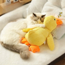Load image into Gallery viewer, Duck Dog Toy Plush Chew Resistant Durable Dog Toy with Quacking Sound Teeth Grinding Relief Soft Companion for Small Large Dog
