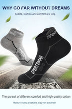 Load image into Gallery viewer, Men’s Cotton Mesh Ankle Sports Socks – 6 Pairs

