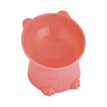 Load image into Gallery viewer, Pet Bowl Large Capacity Cats Bowls Oblique Mouth Cute Cartoon Cat Shape Cat Dog Food Dispenser Pet Feeder Pets Supplies
