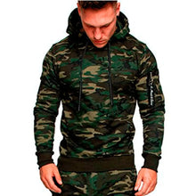 Load image into Gallery viewer, Outdoor Casual Tracksuits Mens Hoodies Military Army Tactical Combat Hoody Pullover Tops Camouflage Hunting Fishing Sweatshirts
