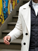 Load image into Gallery viewer, Refined Double Breasted Wool Coat
