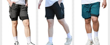 Load image into Gallery viewer, WOSAWE MTB Shorts Summer Men Cycling Shorts 2 in 1 Mountain Bike Padded Shorts Double Layer Downhill Bike Quick Dry Short Pants
