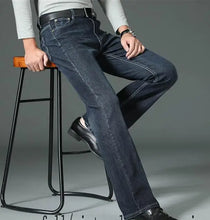 Load image into Gallery viewer, Flared Jeans Loose Men Jeans
