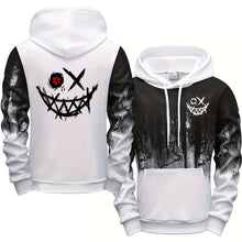 Load image into Gallery viewer, Men's Tracksuit  Men Two Piece Sets Versatile Casual Jogging Sweatshirts Fashion Comfort Daily Sports Simple Splashed Ink Hoodie
