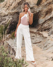 Load image into Gallery viewer, Drawstring Beach Wide Leg Pants
