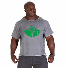 Load image into Gallery viewer, Men's T Shirts Fitness Men Bodybuilding  Shirt Batwing Sleeve Rag shirt Gym Fitness Muscle Running T shirt
