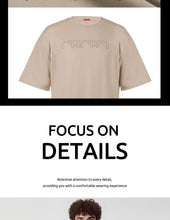 Load image into Gallery viewer, Classic Letter Cotton Men Tee
