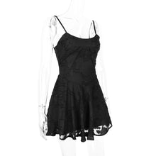 Load image into Gallery viewer, Elegant Lace-Up A-Line Summer Dress
