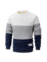 Load image into Gallery viewer, Thick Patchwork Knit Pullover
