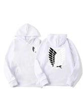 Load image into Gallery viewer, Anime Inspired Hooded Sweatshirt Casual Loose Pullover Tops Unisex Boys Girls Streetwear Long Sleeve Hoodie Daily Wear Clothing
