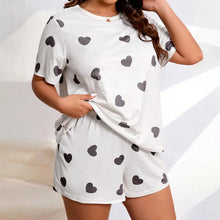 Load image into Gallery viewer, Plus Size Printed Pajama Set

