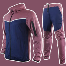 Load image into Gallery viewer, Luxury Brand Men Tracksuits 2-piece Set Black Sports Suit Tracksuits Jogging Men's Clothing Sweatpants Zip Sweatshirts Techwear
