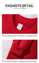 Load image into Gallery viewer, Men'S Solid Sweatshirts Autumn Winter Loose Fleece Soft Hoodies Basics Crewneck Warm Sportswears Street Casual Mens Clothes
