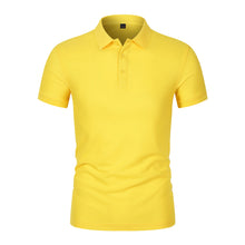 Load image into Gallery viewer, 2025 Hot Sale Men's Summer Casual Breathable Comfortable Polo Shirt Men's Solid Color High Quality Short Sleeve T-Shirt ﻿
