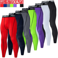Load image into Gallery viewer, Gym Fitness T Shirt Men's Short Sleeve Summer Boxing Jersey Legging Men Rashguard Compression Pants Quick Dry Tight T-Shirts Men
