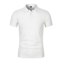 Load image into Gallery viewer, 2025 Hot Sale Men's Summer Casual Breathable Comfortable Polo Shirt Men's Solid Color High Quality Short Sleeve T-Shirt ﻿
