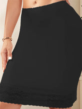 Load image into Gallery viewer, Elegant Lace-Trim Half Slip Underskirt
