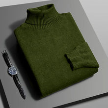 Load image into Gallery viewer, Slim Turtleneck Knit Pullover

