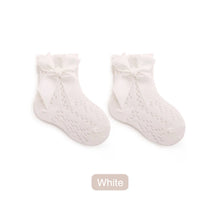 Load image into Gallery viewer, Baby Girl Lace Ruffle Grip Socks
