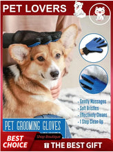 Load image into Gallery viewer, 2-in-1 Deshedding Glove Bath Set
