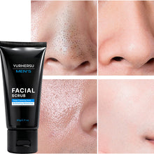 Load image into Gallery viewer, Oil Control Exfoliating Face Scrub for Men - Deep Pore Cleansing, Acne, Blackhead Removal, Oily Skin, Post-Shave, 60g
