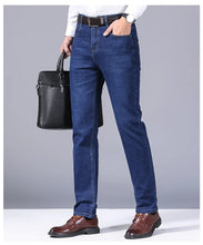 Load image into Gallery viewer, Smart Casual Straight Denim Jeans
