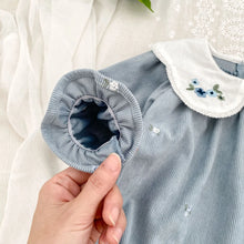 Load image into Gallery viewer, Floral Ruffle Baby Girl Romper
