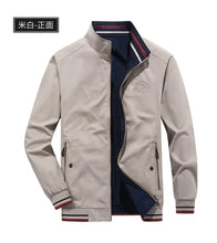 Load image into Gallery viewer, Reversible Slim Stand Collar Jacket
