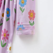 Load image into Gallery viewer, Floral Button Princess Girls Dress
