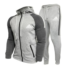 Load image into Gallery viewer, Men’s Retro Fleece Sportswear Set
