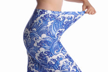 Load image into Gallery viewer, Women Leggings High Waist Cartoon Comic Beauty Print Trousers Soft Female Casual Elastic Pant
