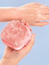Load image into Gallery viewer, Soap Dispenser Silicone Massage Brush
