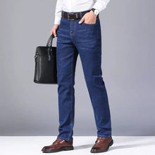 Load image into Gallery viewer, JEAN2026 Autumn/Winter New Men's Casual Pants, High-Quality Business Formal Sportswear Jeans, Straight-Leg Stretch Long Pants
