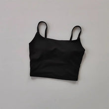 Load image into Gallery viewer, Small Sling Vest Integrated Fixed Gathering Sports Underwear Women's Bra Beauty Back Training Fitness Bra Summer Clothing
