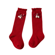 Load image into Gallery viewer, Sparkly Bow Baby Knee Socks
